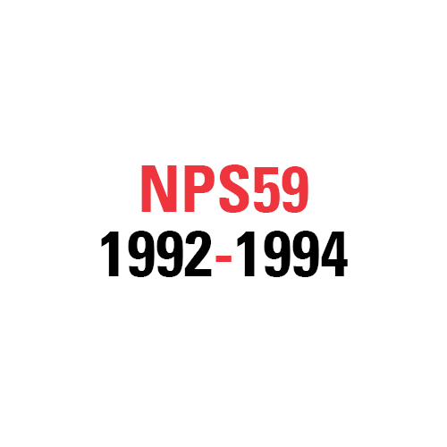NPS59 1992-1994